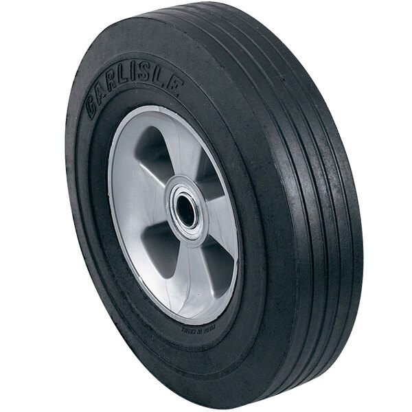 Harper 800 lb. Loop Handle Steel Hand Truck with 10" x 2 1/2" Solid