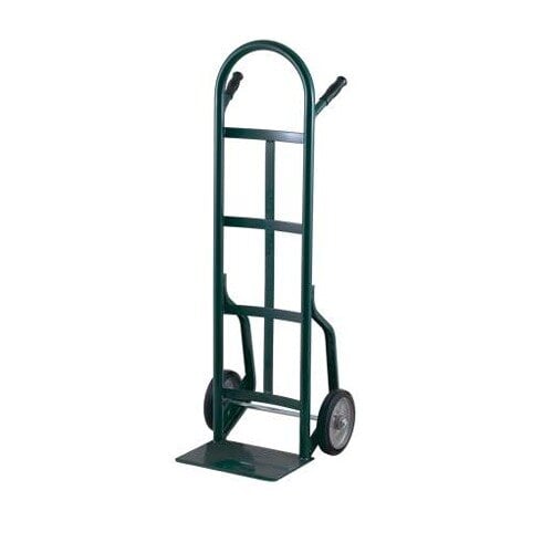 Harper 40T17 Continuous Dual Pin Handle 800 lb. Steel Hand Truck with 10" x 3 1/2" Pneumatic Wheels