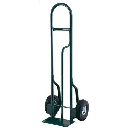 Harper CTL77 Loop Handle 600 lb. Tall Steel Hand Truck with 8" x 1 5/8" Mold-On Rubber Wheels