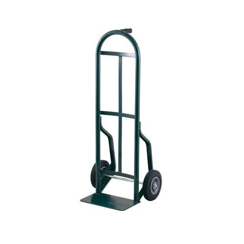 Harper 54TK19 Continuous Single Pin Handle 600 lb. Steel Hand Truck with 10" x 3 1/2" Pneumatic Wheels