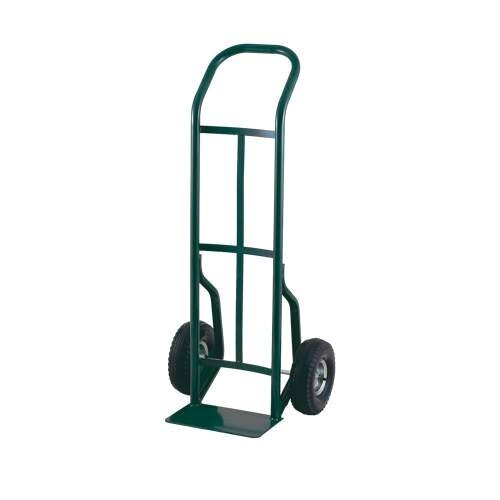 Harper 52T85 Continuous Handle 600 lb. Steel Hand Truck with 8" x 2" Solid Rubber Wheels