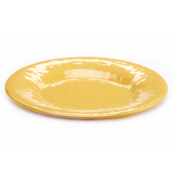 Elite Global Solutions D12P Tuscany 12 1/4" Mustard Yellow Melamine