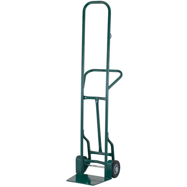Harper 32TCT57 80" Tall Taper Noz 900 lb. Hand Truck with 8" x 2 1/4" Solid Rubber Wheels