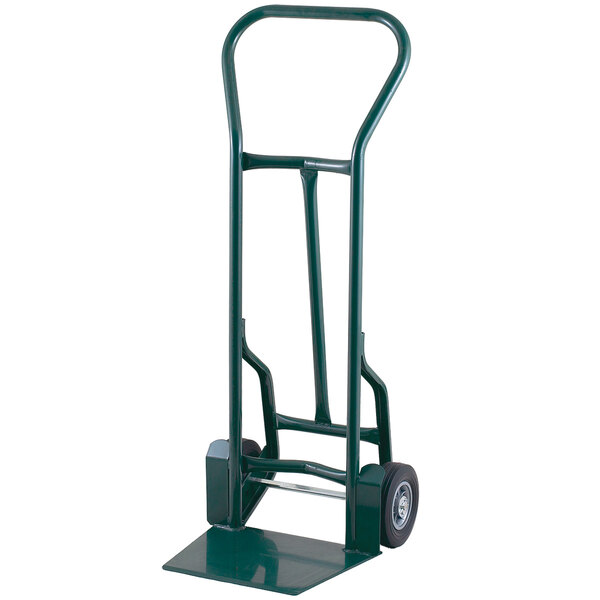 Harper 32T57 51" Tall Taper Noz 900 lb. Hand Truck with 8" x 2 1/4" Solid Rubber Wheels