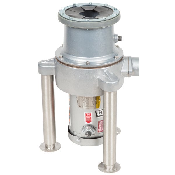 Hobart FD4/200-1 Commercial Garbage Disposer with Adjustable Flanged Feet - 2 hp, 208-230/460V