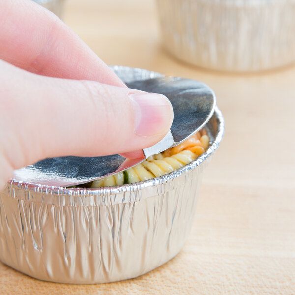 Foil Board Lid for 4 oz. Foil Cup 1000/Case