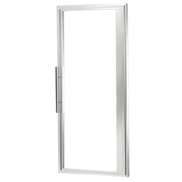 True 933723 Right Hinged Glass Door Assembly with Stainless Steel Frame - 25 1/2" x 54 1/4"