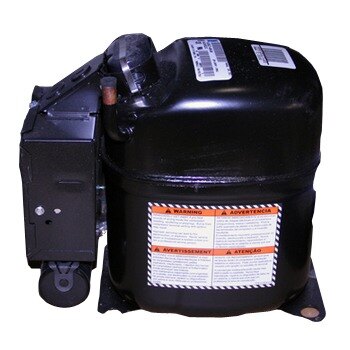 True 842092 1/2 hp Compressor with Overload, Relay, Start Capacitor, and Run Capacitor - 115V, R-404A