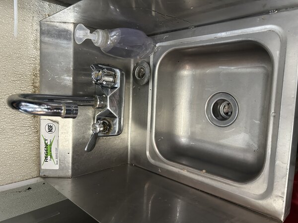 thumbnail image 2 of GSW HS-0810W Stainless Steel Wall Mount Hand Sink – 12" X 12" Single Compartment With Faucet, Mini Style 2 of 6