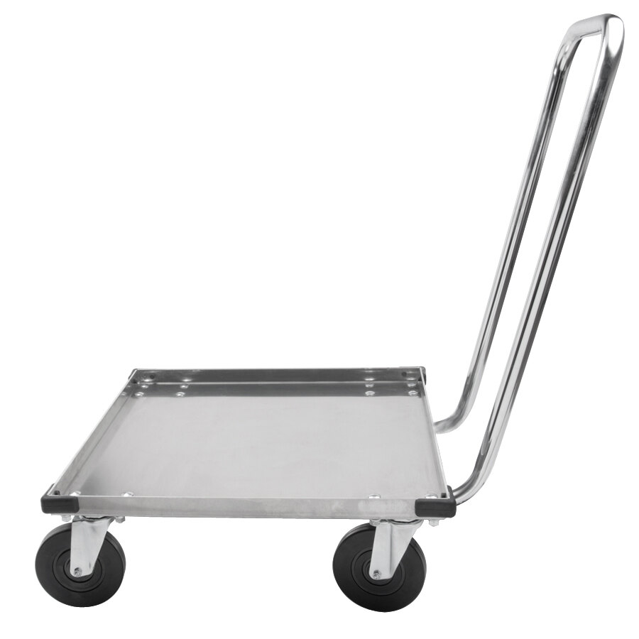 Metro DH2020N Heavy Duty Aluminum Dish Rack Dolly with Handle
