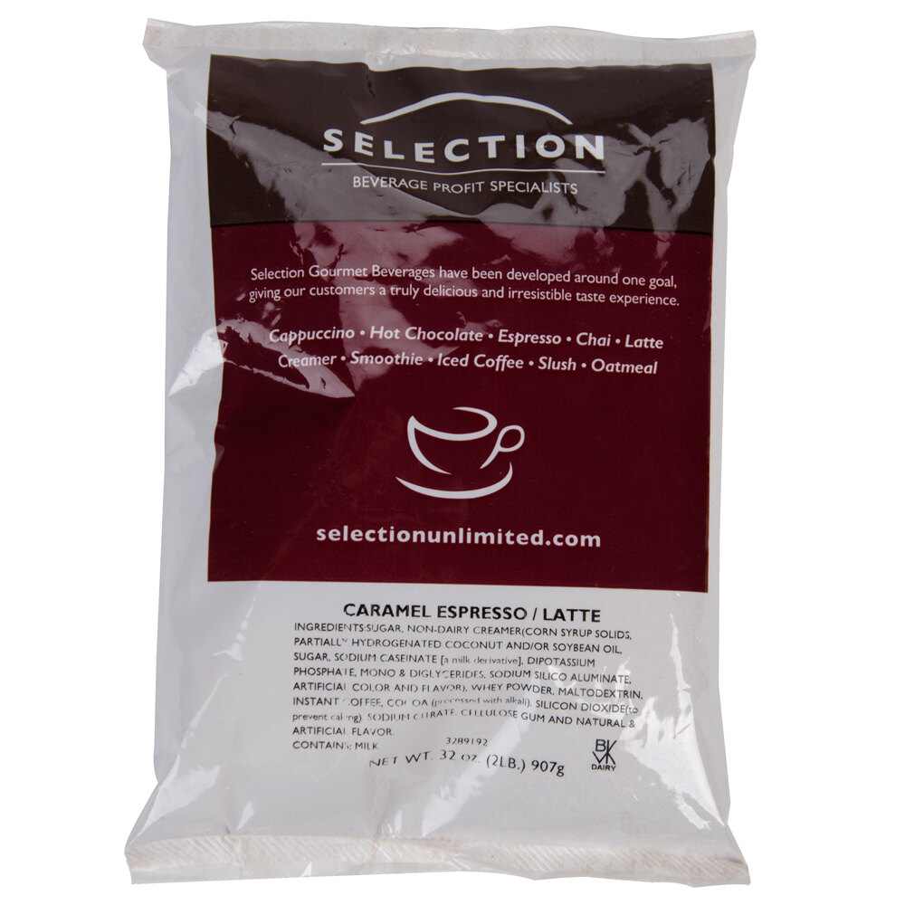 Caramel Macchiato Latte/Espresso Mix 2 lb Bags 5/Case