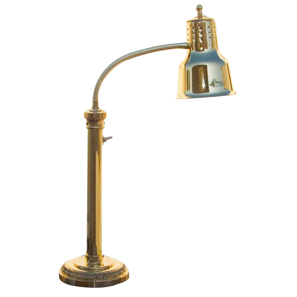 Hanson Heat Lamps ESLRB7BR Single Bulb Freestanding Flexible Heat