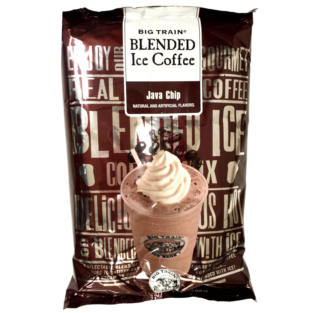 Big Train Java Chip Blended Ice Coffee Mix - 3.5 lb. Bag