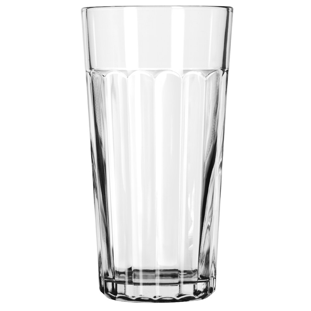 libbey paneled glasses