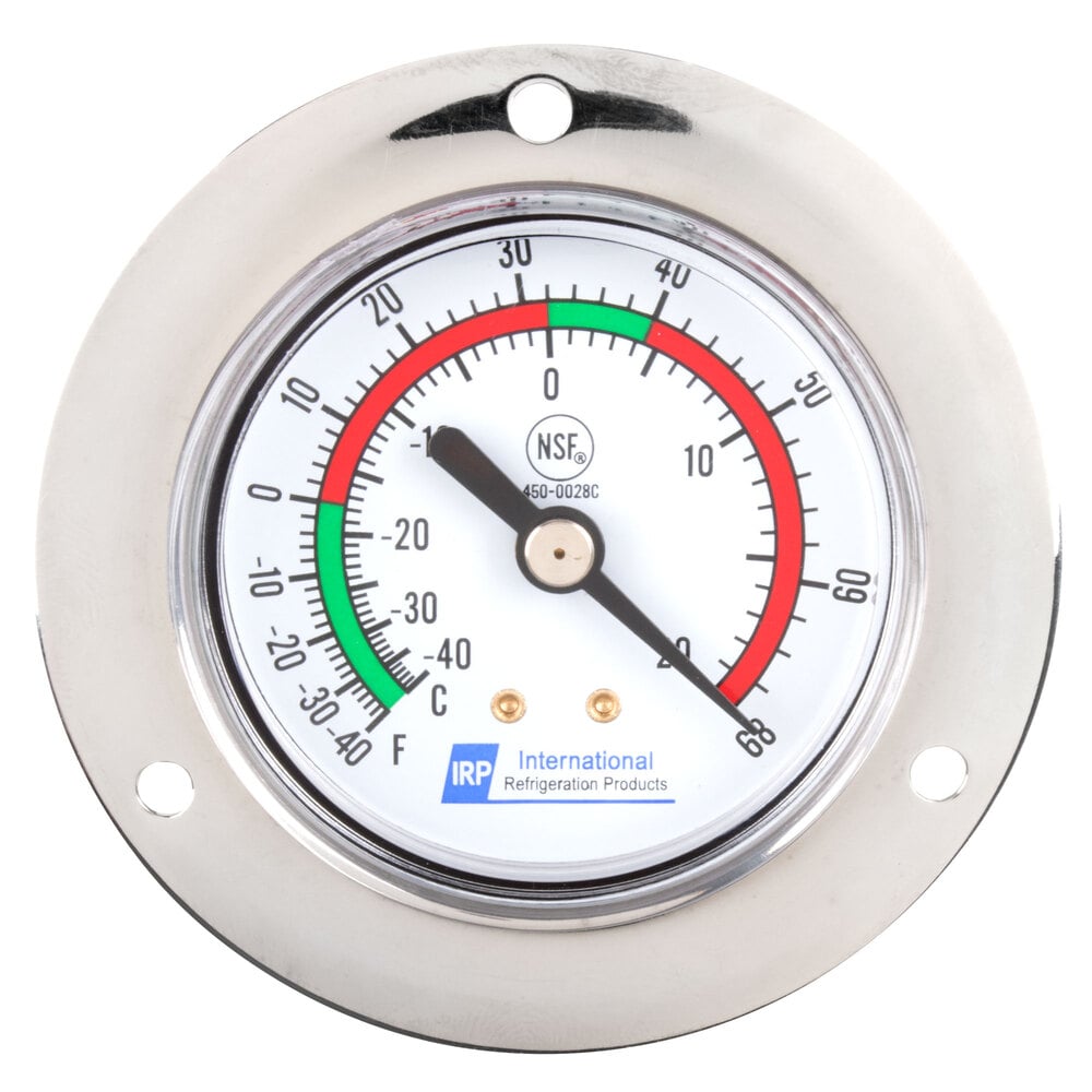 Replacement 2" Remote Vapor Tension Thermometer; 40 to