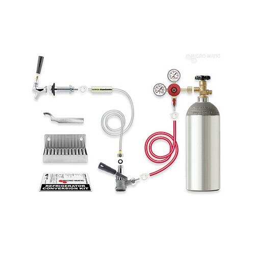 Micro Matic RCKS Standard Kegerator Door Mount Conversion Kit with Gas