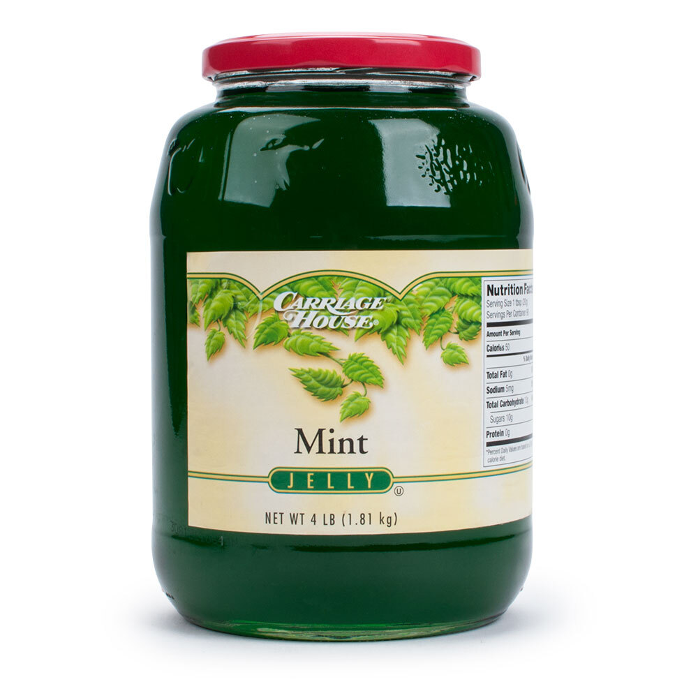Mint Jelly 4 lb. Glass Jar