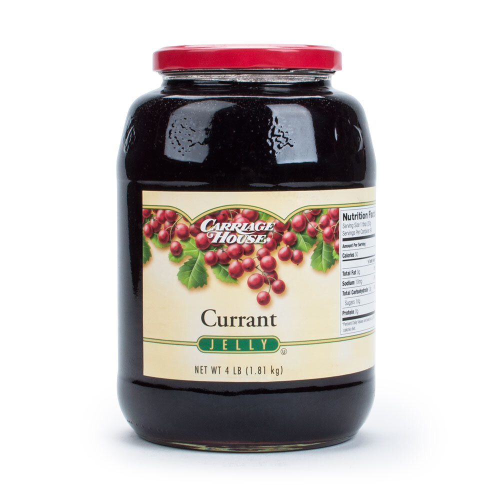 Currant Jelly 4 lb. Glass Jar
