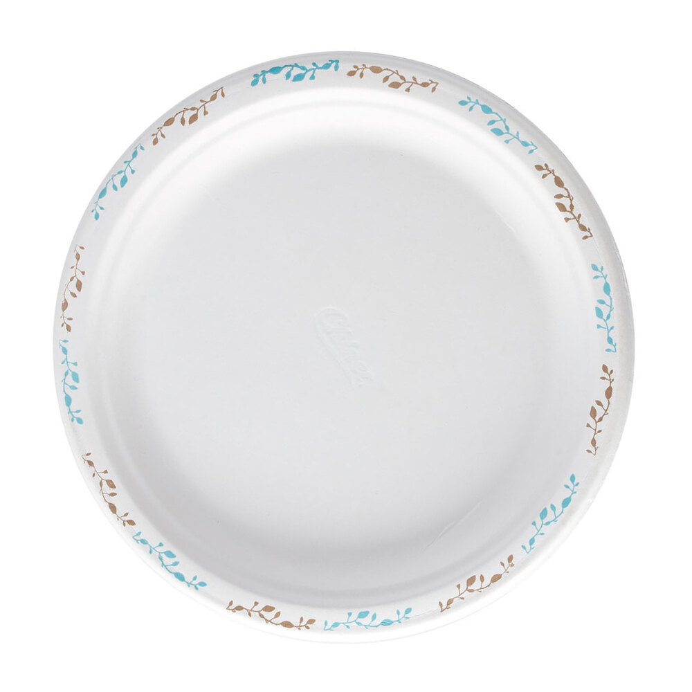 Divided Paper Plates & Classic White 103/8 Sc 1 St