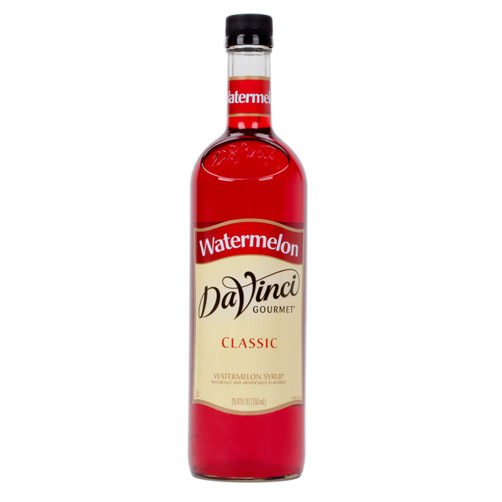 DaVinci Gourmet 750 mL Classic Watermelon Flavoring / Fruit Syrup