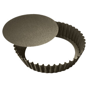 removable Deep tart pan bottom with