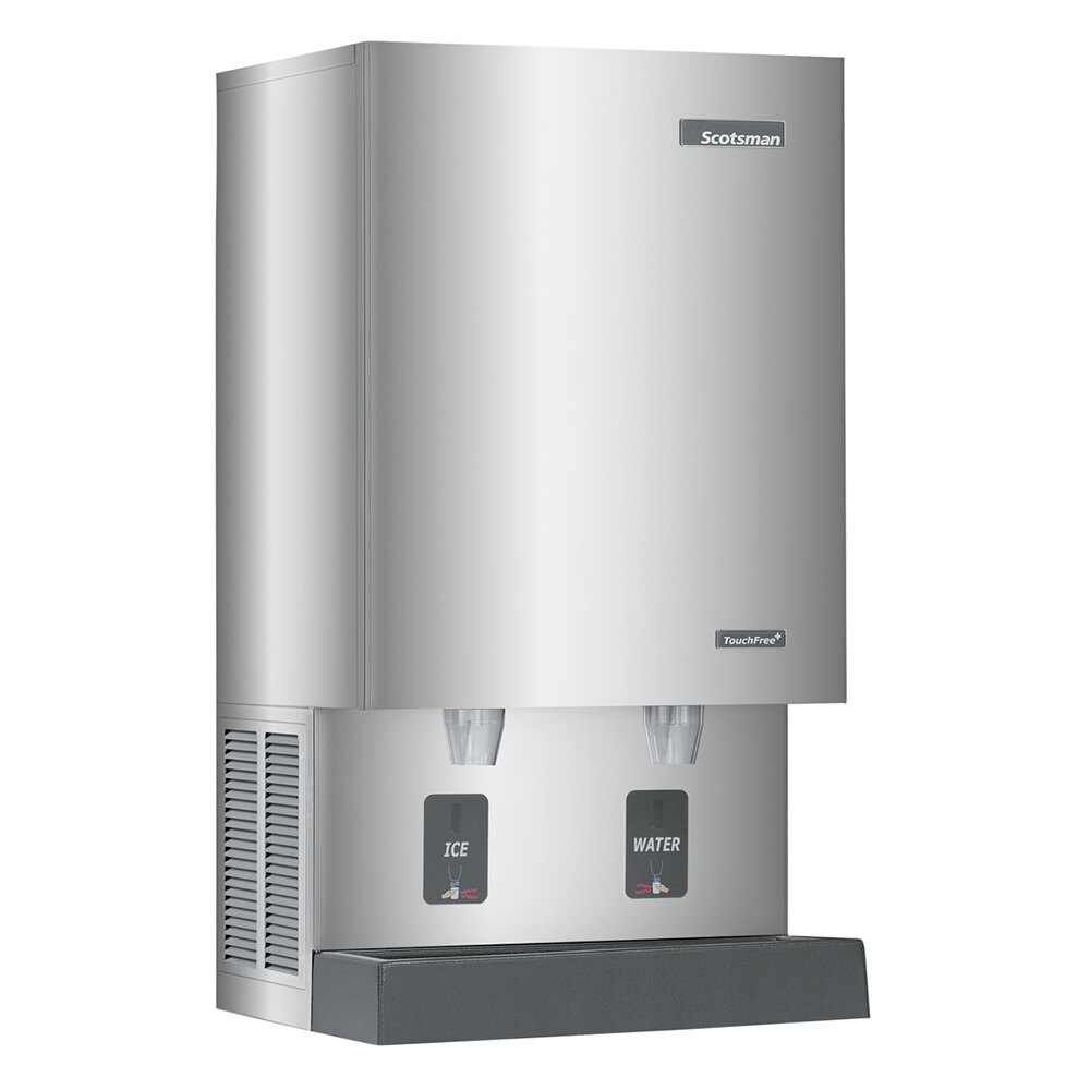 Scotsman MDT5N40W1 Water Cooled Nugget Ice Machine and Dispenser 525 lb.