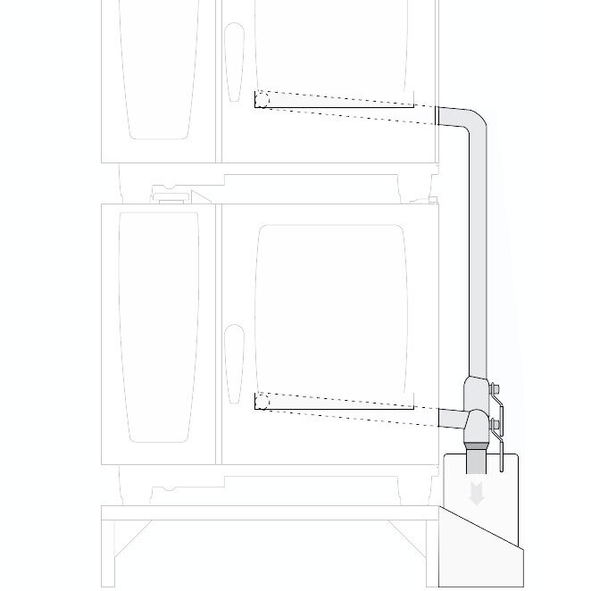 Rational 60.72.667 Integrated Fat Drain Assembly Kit for 61 on 101