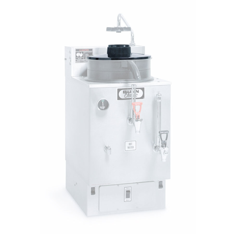 Bunn 07023.0003 Black Plastic Funnel Cover Assembly with Cover and