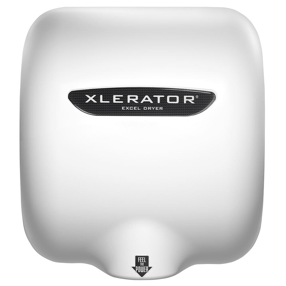 Excel XLBW XLERATOR White High Speed Hand Dryer 110/120V, 1500W