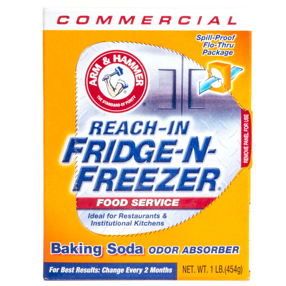 Arm & Hammer 16 oz. FridgeNFreezer Baking Soda Odor Absorber 12/Case