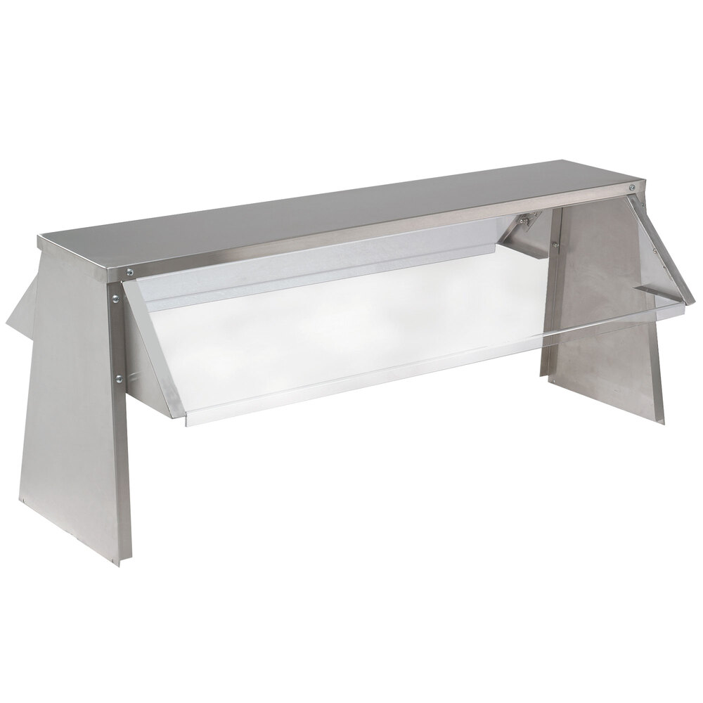 Advance Tabco TBS3 Buffet Shelf with Sneeze Guard