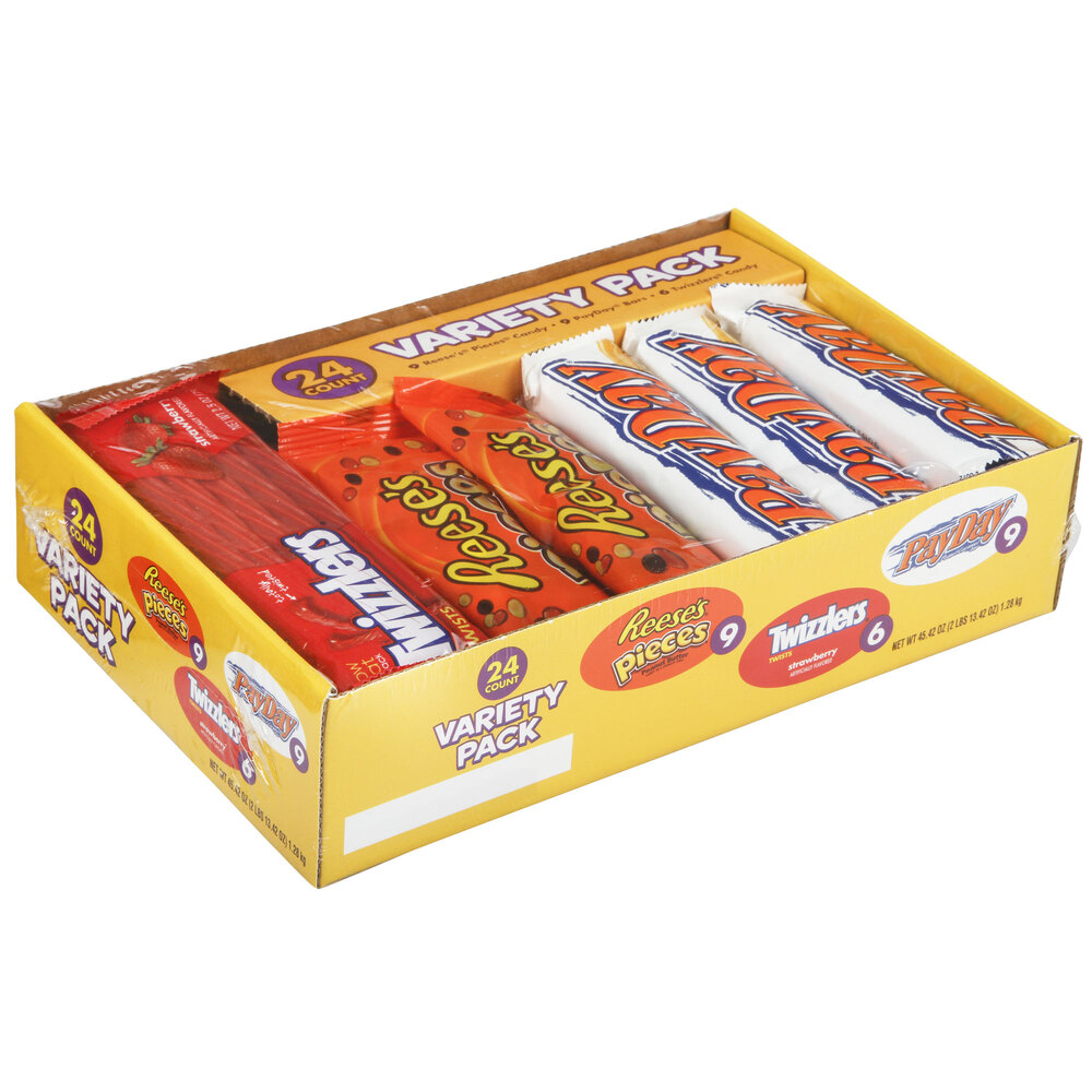 HERSHEY'S® Full Size Candy Bar Variety Pack - 24 Count