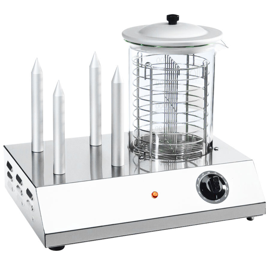 Sirman HOT DOG EuropeanStyle Hot Dog Steamer and Bun Warmer (30 Hot