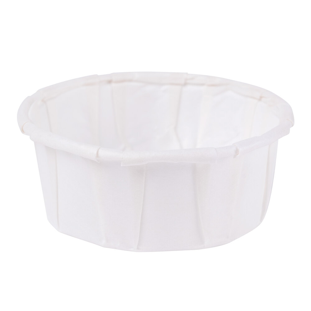 Dart Solo 200 2 oz. White Paper Souffle / Portion Cup - 5000/Case