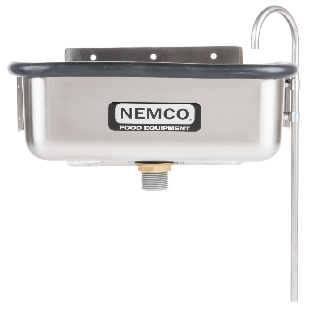 Nemco 7731613A 12 3/4" Ice Cream Dipper Well and Faucet Set