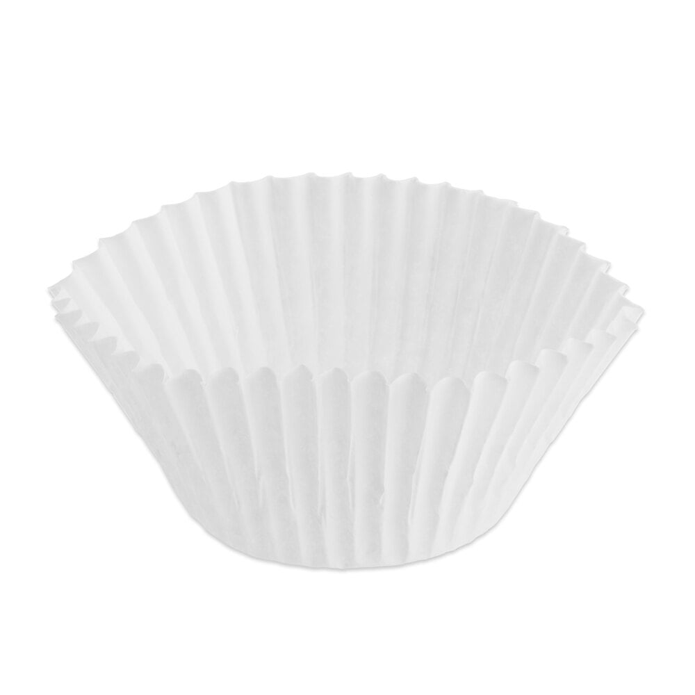 Hoffmaster 610040 2 X 1 3 8 White Fluted Baking Cup 10000 Case