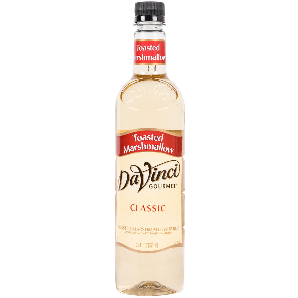 DaVinci Gourmet 750 ML Toasted Marshmallow Classic Coffee Flavoring Syrup