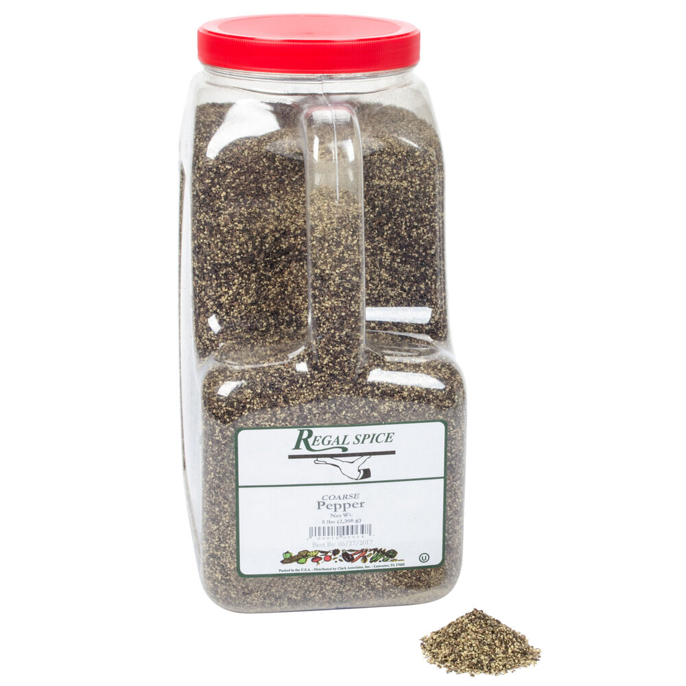 Regal Coarse Grind Black Pepper 5 lb.