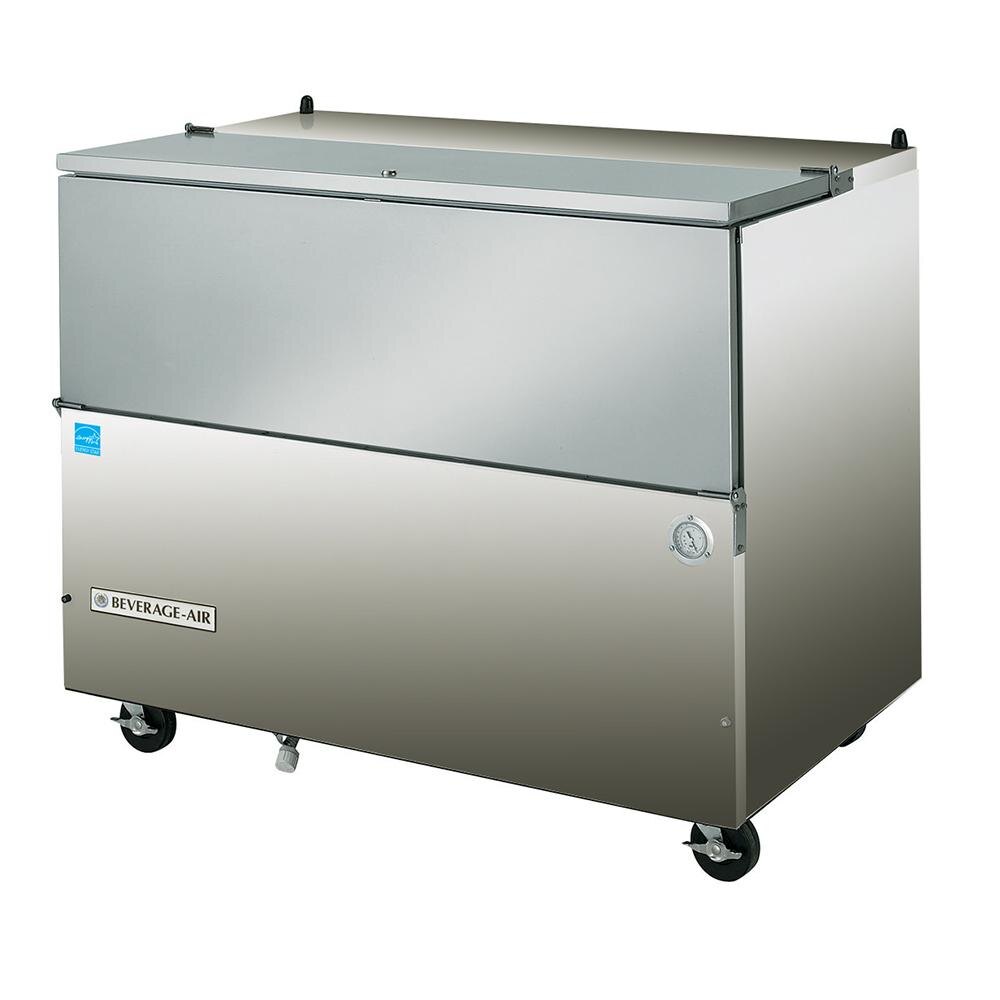BeverageAir SM58NS 58 1/2" Stainless Steel 1Sided Cold Wall Milk Cooler