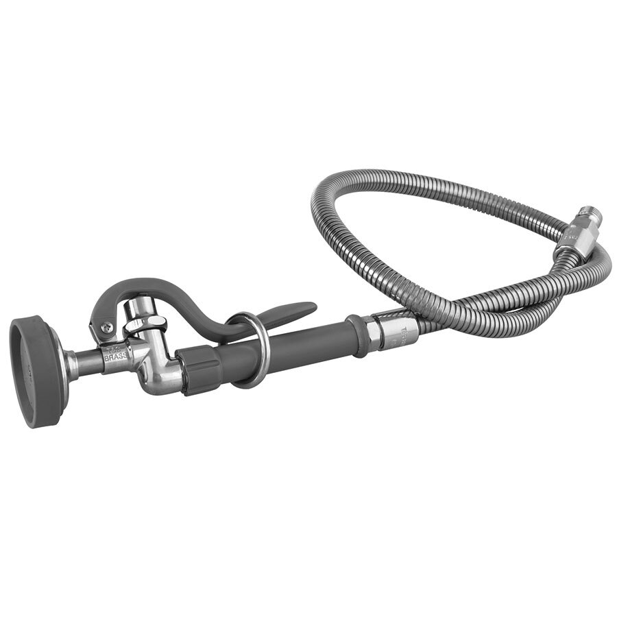 T&S B0100 1.15 GPM PreRinse Spray Valve with Flexible Stainless Steel