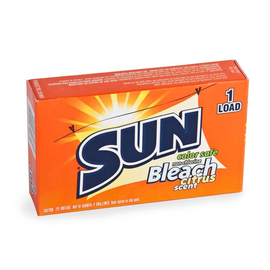 2 oz. Sun Color Safe Bleach Powder Packet for Coin Vending