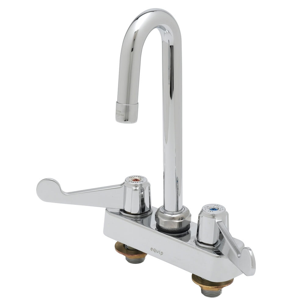 Equip By T S 5f 4cwx05a Deck Mount Workboard Faucet With 4