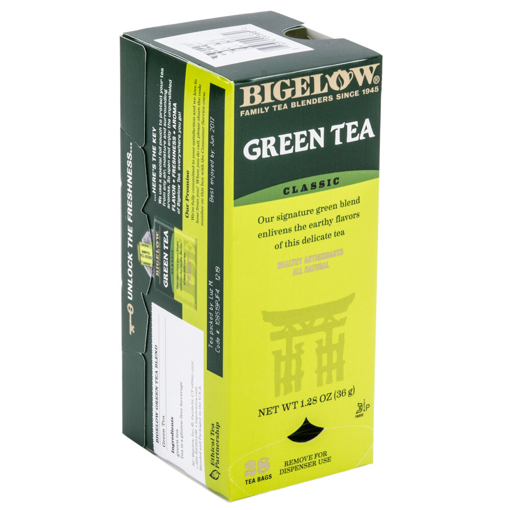 Bigelow Green Tea Bags 28/Box