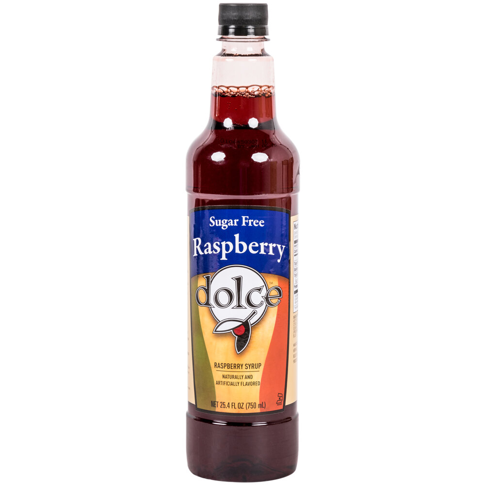 Dolce Raspberry Sugar Free Coffee Flavoring Fruit Syrup