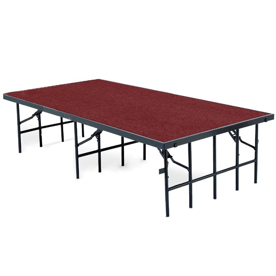 National Public Seating S488C Single Height Portable Stage with National Public Seating S488C Single Height Portable Stage with