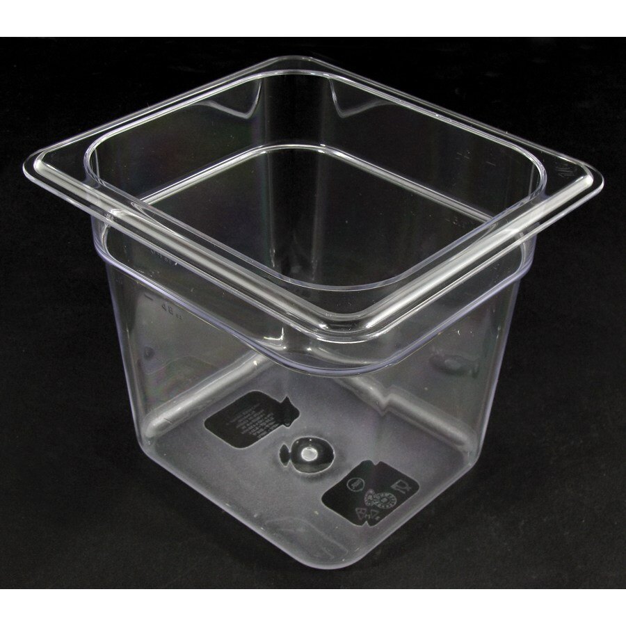 1 6 Size 6 Deep Clear Polycarbonate Food Pan 1-6-size-6-deep-clear-polycarbonate-food-pan