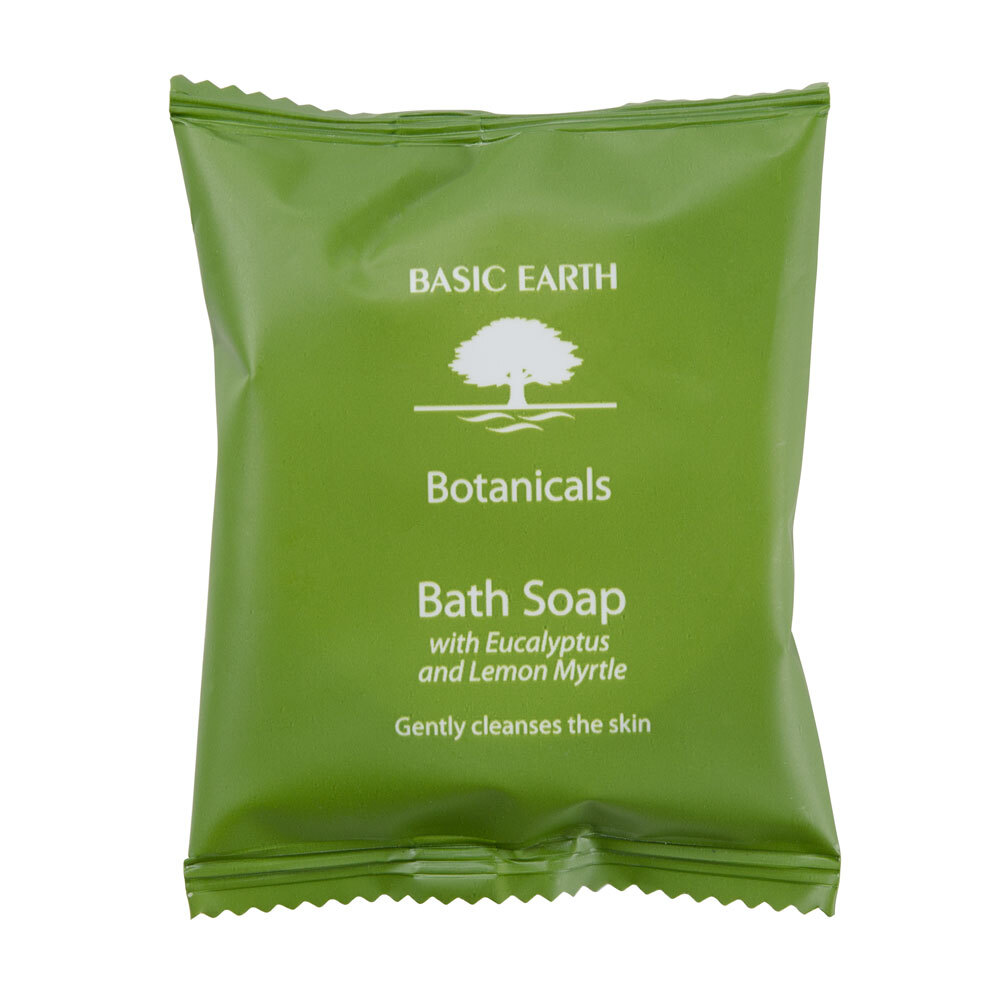 Basic Earth Botanicals Hotel and Motel Wrapped Bath Soap 1 