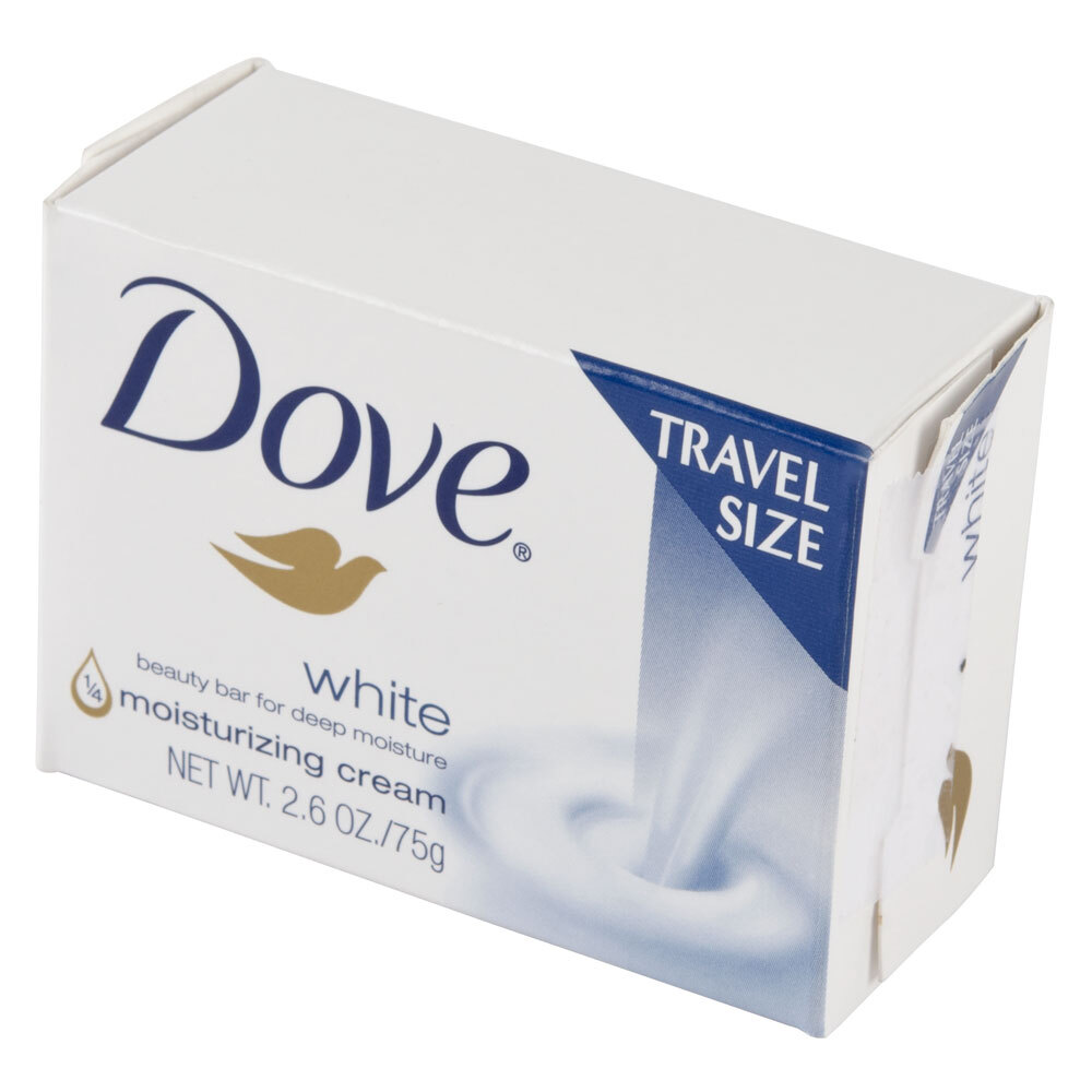 Dove White 2.6 oz. Travel Size Beauty Bar Soap 36 / Case