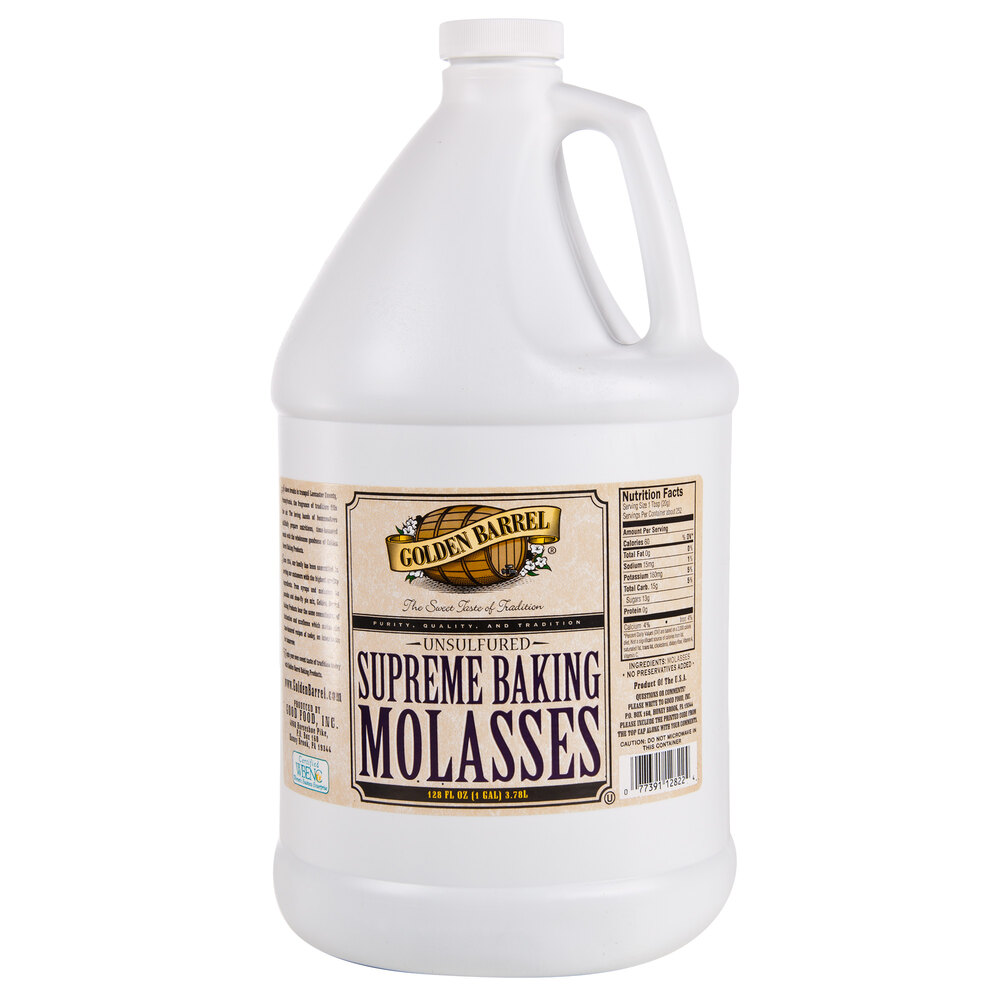 Golden Barrel 1 Gallon SulfurFree Supreme Baking Molasses