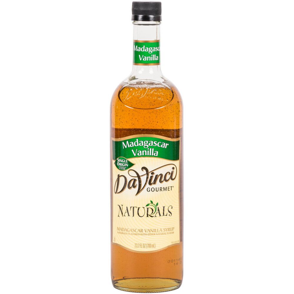 DaVinci Gourmet 700 mL Madagascar Vanilla All Natural Coffee Flavoring
